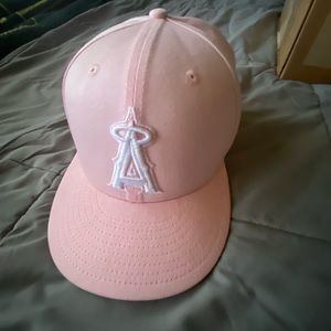Angels Hat Baby Pink 7-1/2